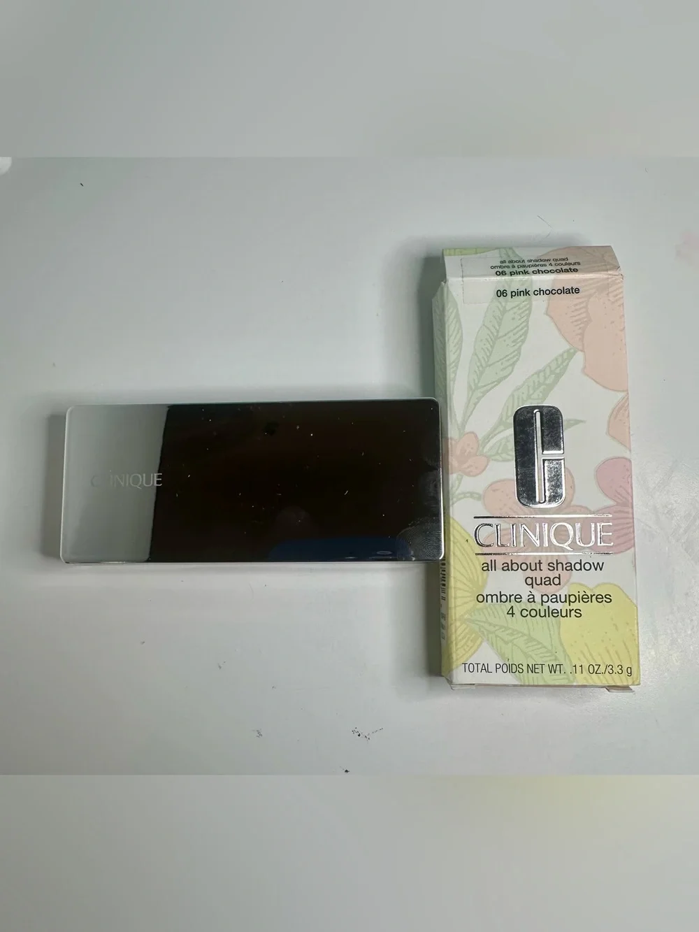 Clinique All About Shadow Quad - Pink Chocolate Neutral & Rose Tones